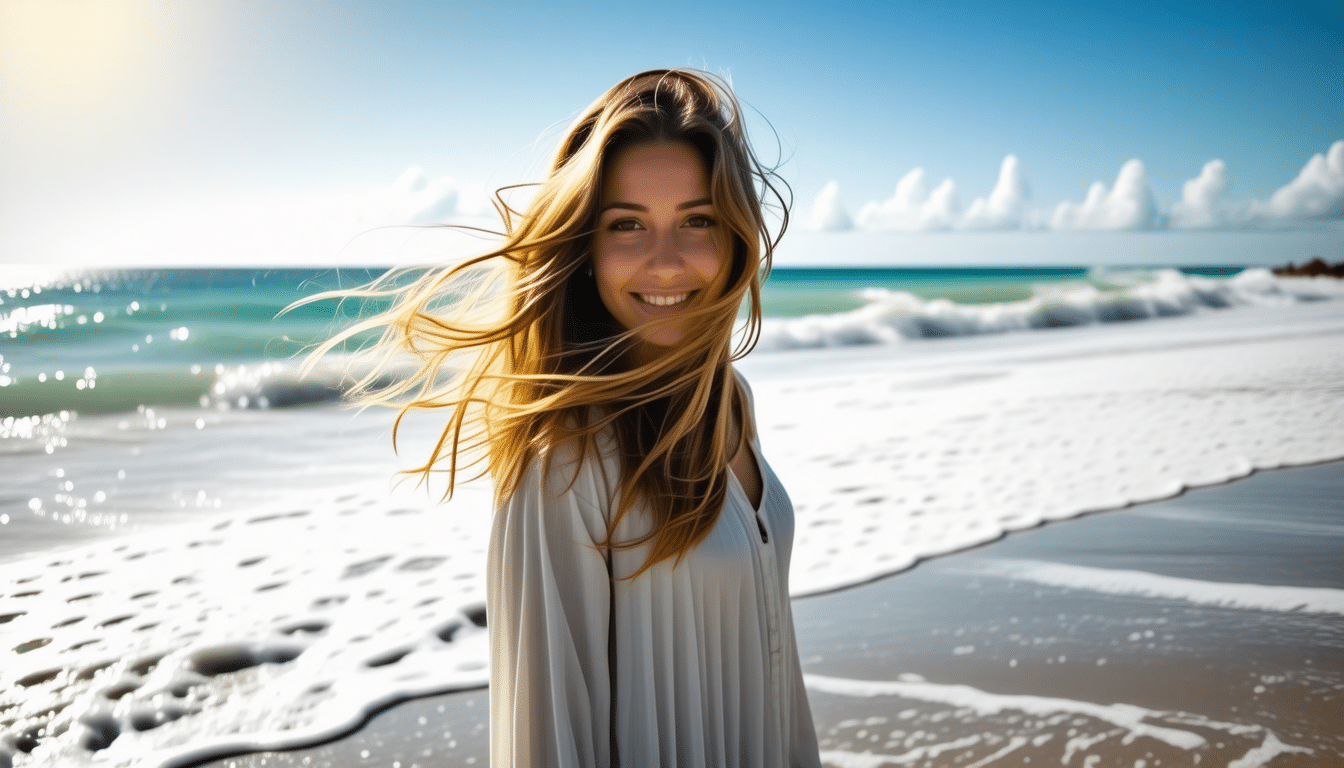 ανακαλύψτε πώς ο ήλιος και η θάλασσα επηρεάζουν τα μαλλιά σας και μάθετε τρόπους για να τα προστατεύσετε από τη φθορά.