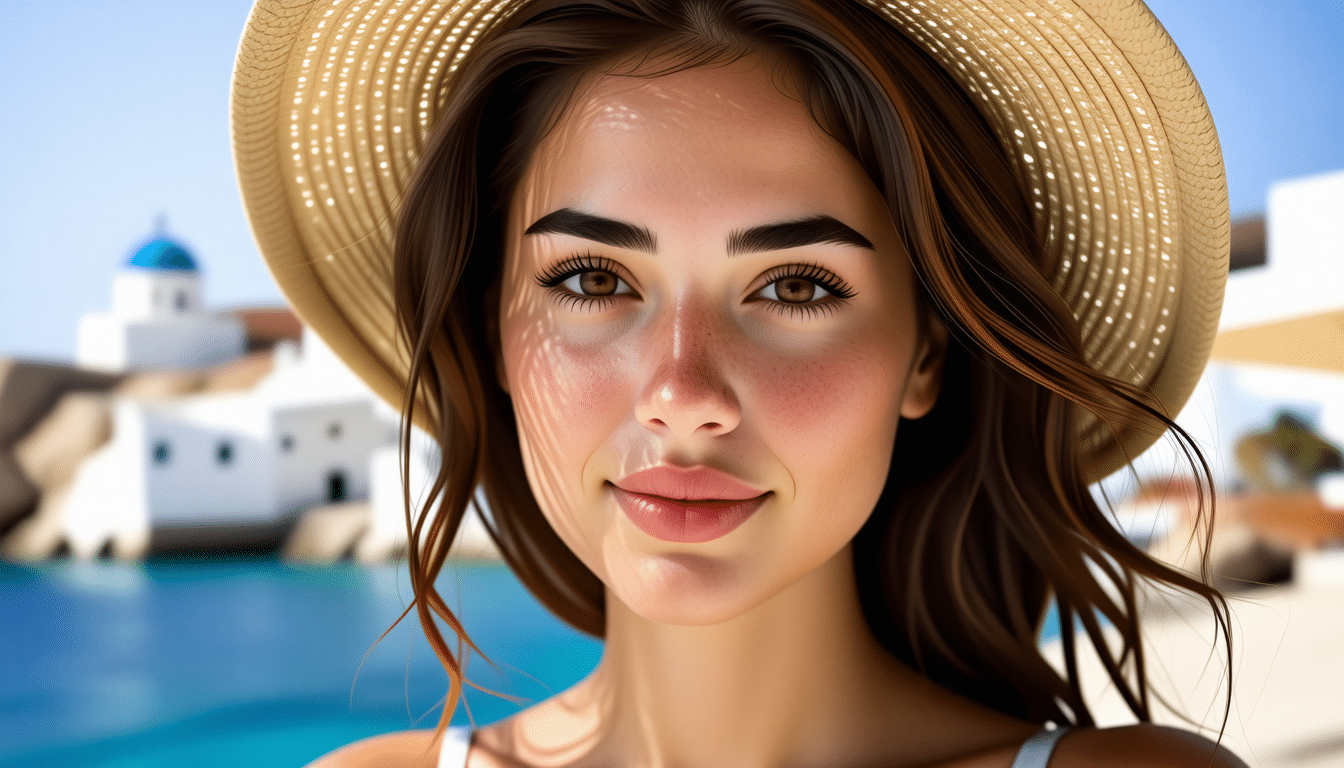 ανακαλύψτε τα καλύτερα tips μακιγιάζ για καλοκαιρινές διακοπές στην ελλάδα, που θα σας κρατήσουν φρέσκια και λαμπερή όλη μέρα κάτω από τον ήλιο.