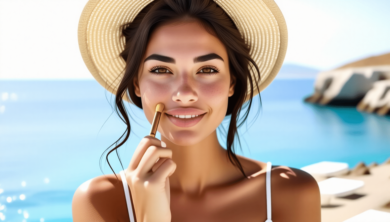 μάθετε πώς να κρατήσετε το μακιγιάζ σας φρέσκο και ανθεκτικό όλη μέρα το καλοκαίρι στην ελλάδα, με συμβουλές για ζεστό και υγρό κλίμα.