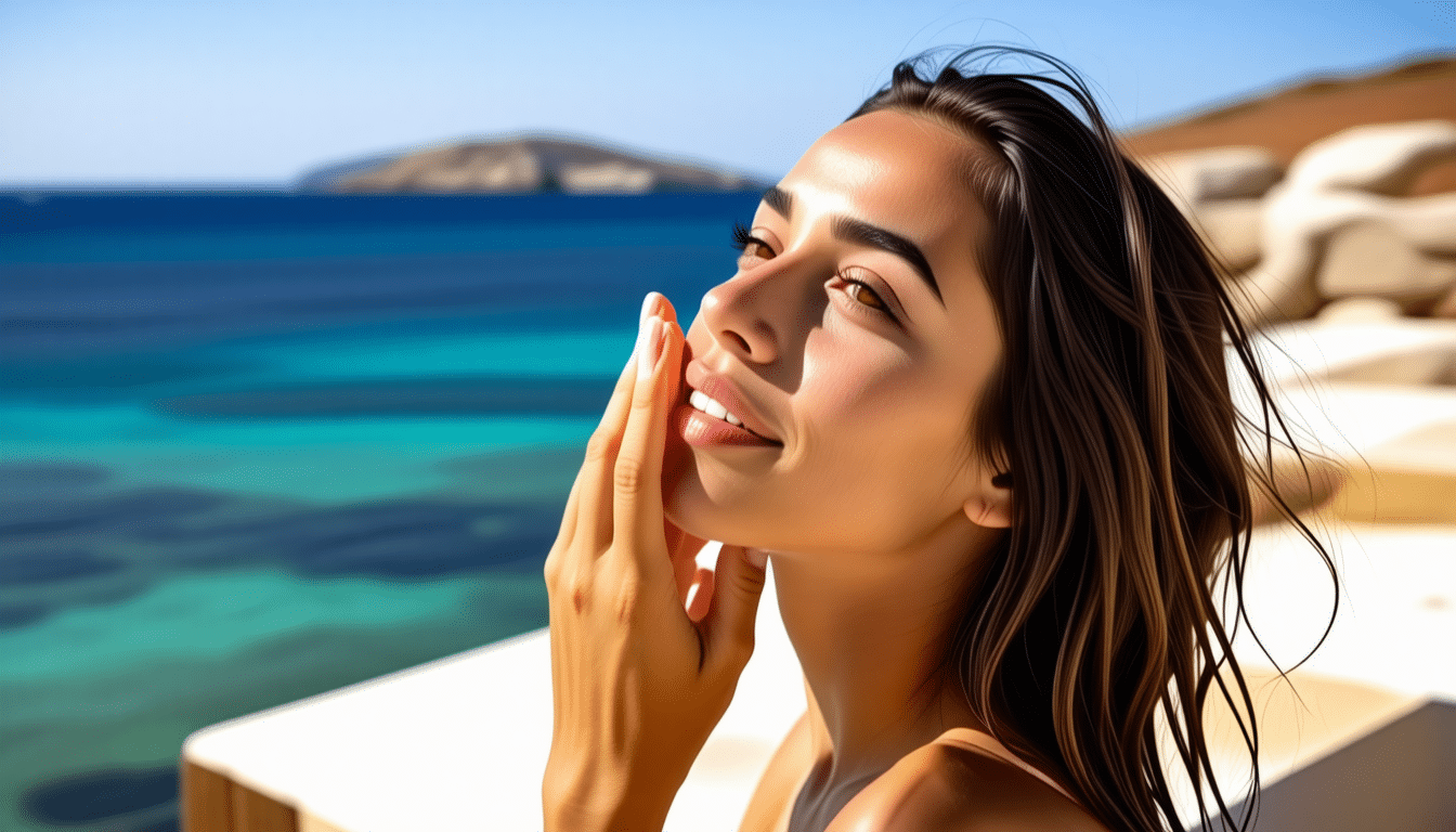 μάθε πώς να προσαρμόσεις αποτελεσματικά τη ρουτίνα ομορφιάς σου στο ελληνικό κλίμα για λαμπερό και υγιές δέρμα όλο τον χρόνο.